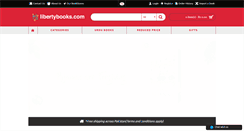 Desktop Screenshot of libertybooks.com